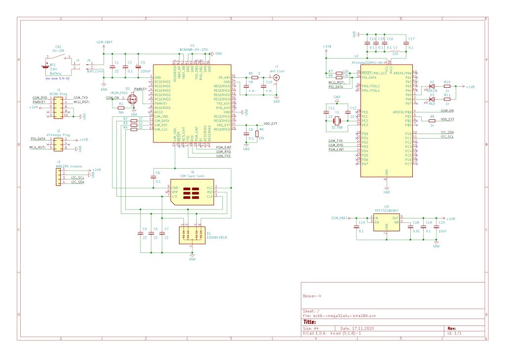 Xmega32A4-BC66 schematic